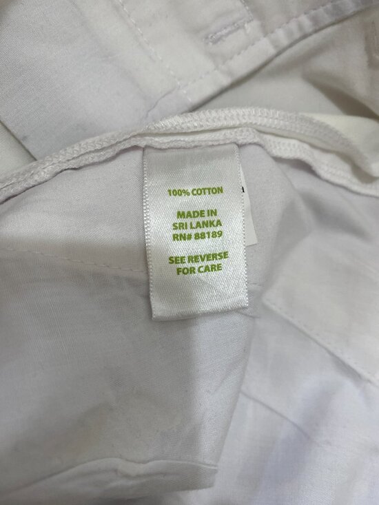 Lilly Pulitzer White Cotton Shorts Size 4 Classic Preppy Summer Casual - Picture 5 of 6